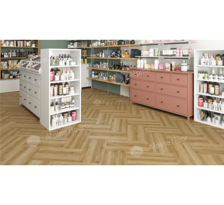 Ламинат Alpine Floor Herringbone 8 Дуб Эльзас LF102-02