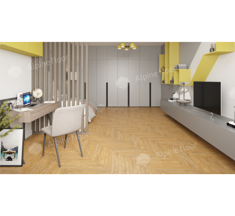 Ламинат Alpine Floor Herringbone 12 Pro Дуб Тулуза LF106-04
