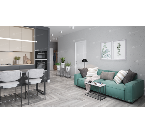 Кварц-виниловая плитка Alpine Floor Дуб Лейтена ECO 13-18