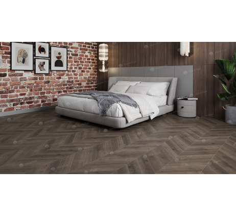 Кварц-виниловая плитка Alpine Floor Дуб Антарес Chevron ECO 18-9