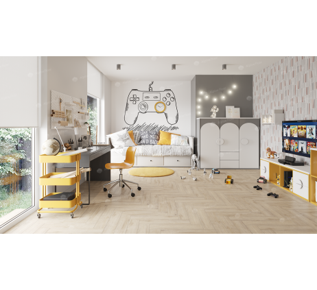 Кварц-виниловая плитка Alpine Floor Дуб Медия ECO 19-20