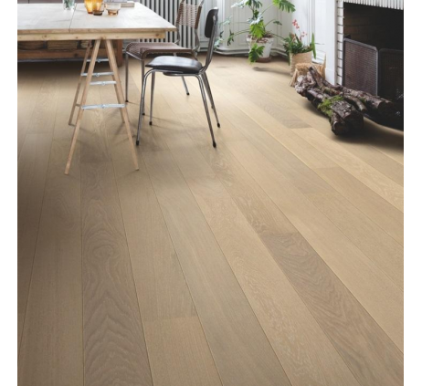 Паркетная доска Quick-Step Дуб шелковый экстраматовый CAS3894S