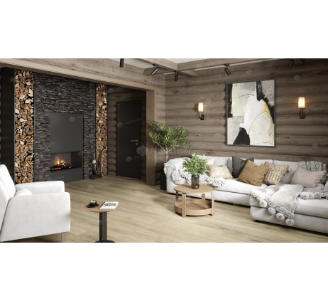 Кварц-виниловая плитка Alpine Floor Дуб Сливочный ЕСО 7-19