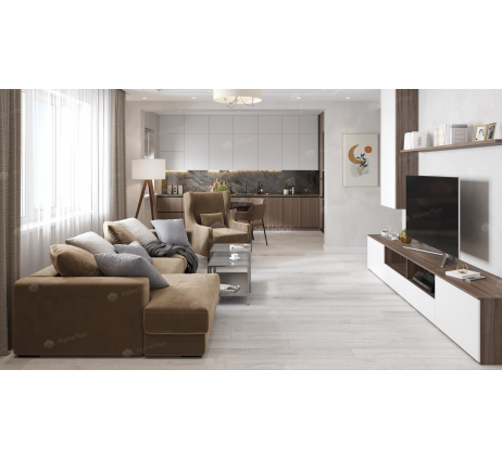 Кварц-виниловая плитка Alpine Floor Дуб Морская пена ЕСО 7-21