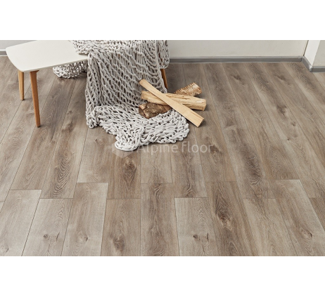 Кварц-виниловая плитка Alpine Floor Дуб Грей Дождливый ЕСО 7-4