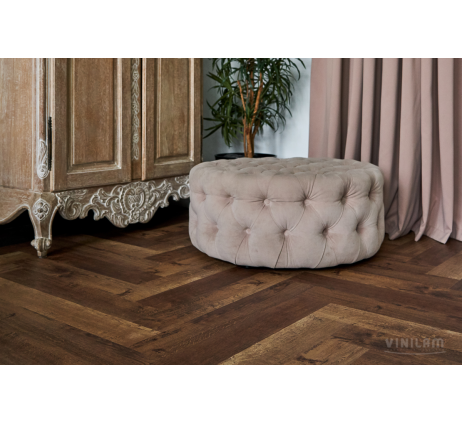 Виниловый ламинат VINILAM PARQUET HERRINGBONE Паркет Версальский IS11177