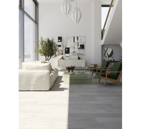 Кварцвиниловая плитка CM Floor ScandiWood Дуб Серый 01-US