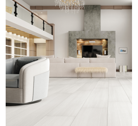 Кварцвиниловая плитка CM Floor ScandiWood Дуб Белый 02-US
